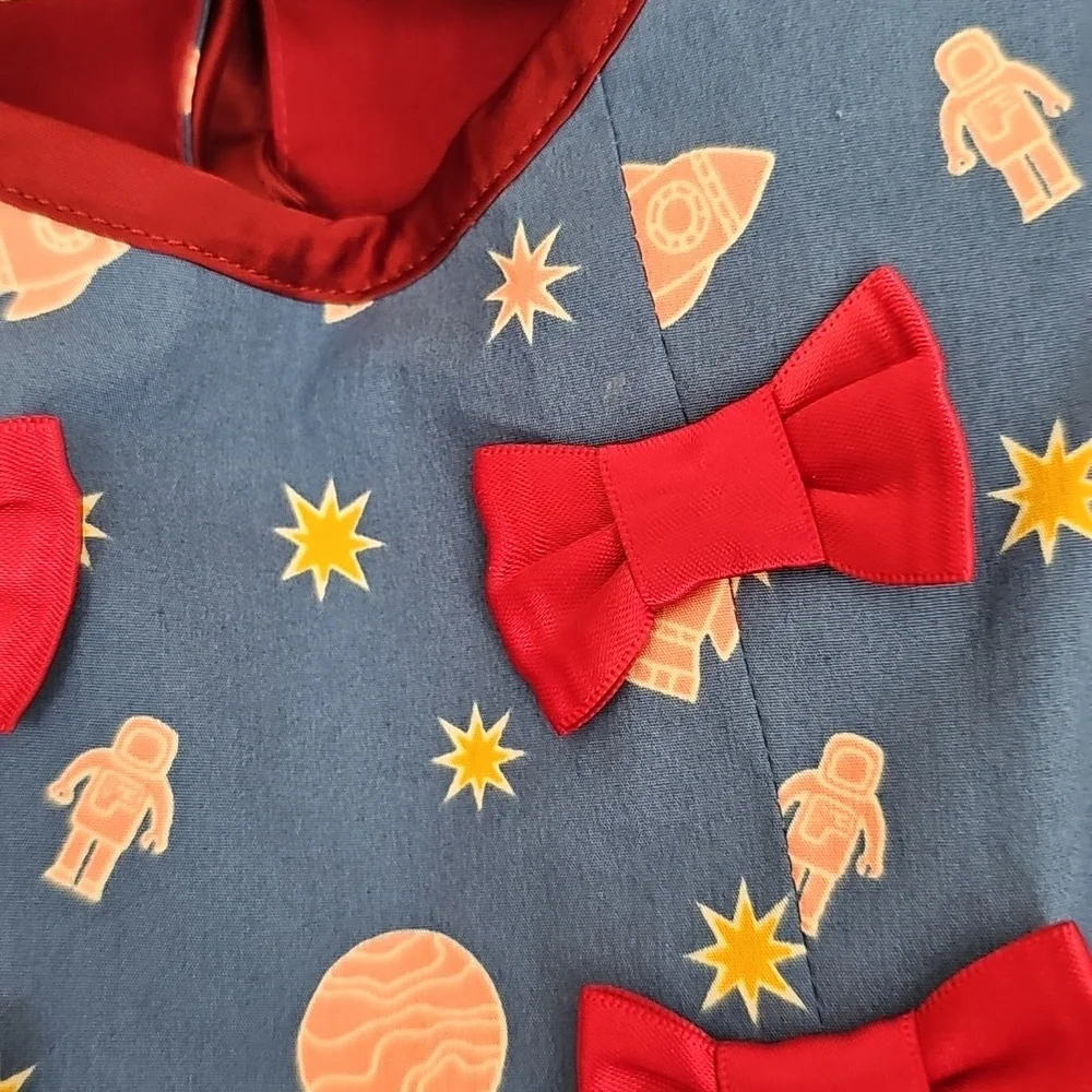 WildFlowers 2 Rocket Dress With Satin Trim Bows